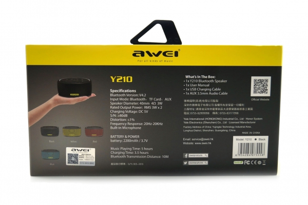 AWEI Y210 Wireless NFC Lautsprecher